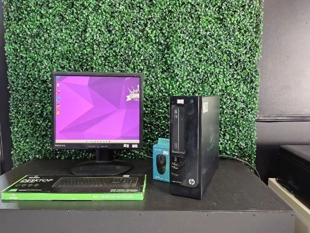 Setup Completo Hp Pro Slimline Com Monitor 17 Polegadas, Processador I5 E Ssd - Foto 3