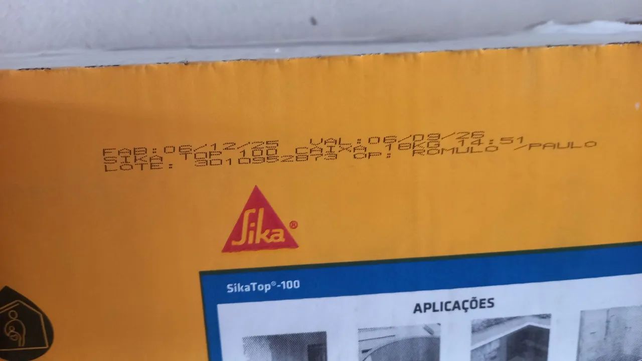Sika top 100 , caixa com 18kg   - Foto 3
