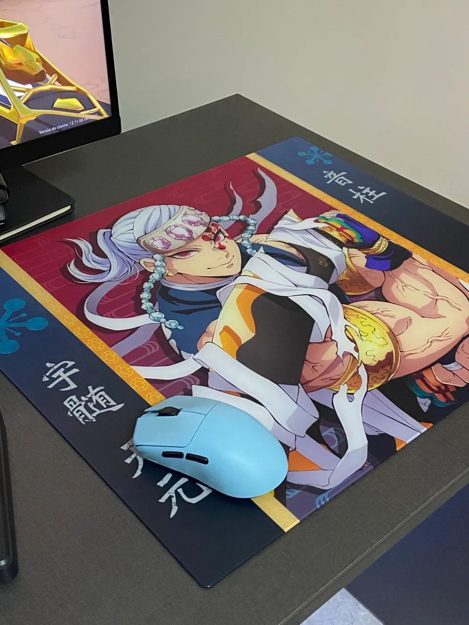 Mouse pad de vidro - Demon Slayer