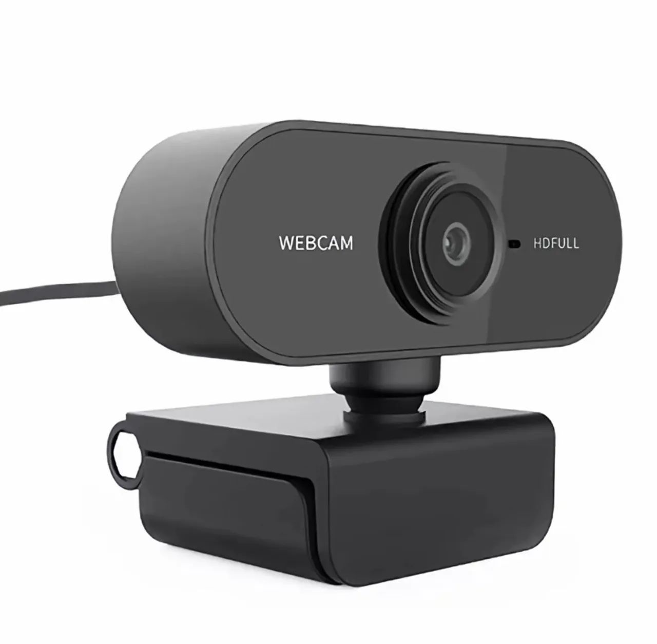 Webcam Full HD 1080p/2MP USB com microfone