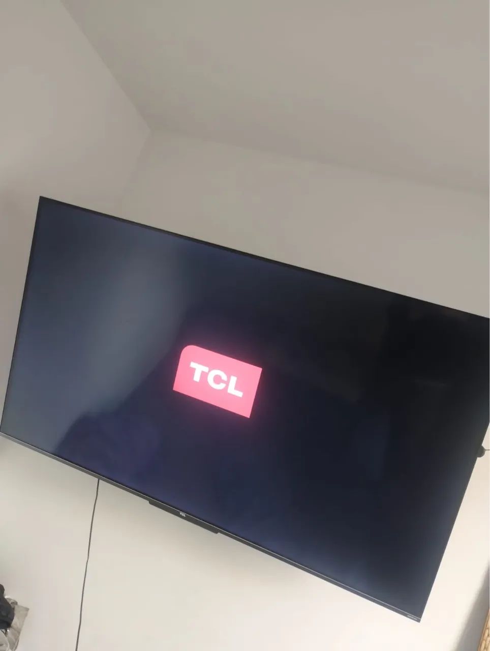 Smart TV 55 4K UHD QLED - TCL em ótimo estado - Foto 2