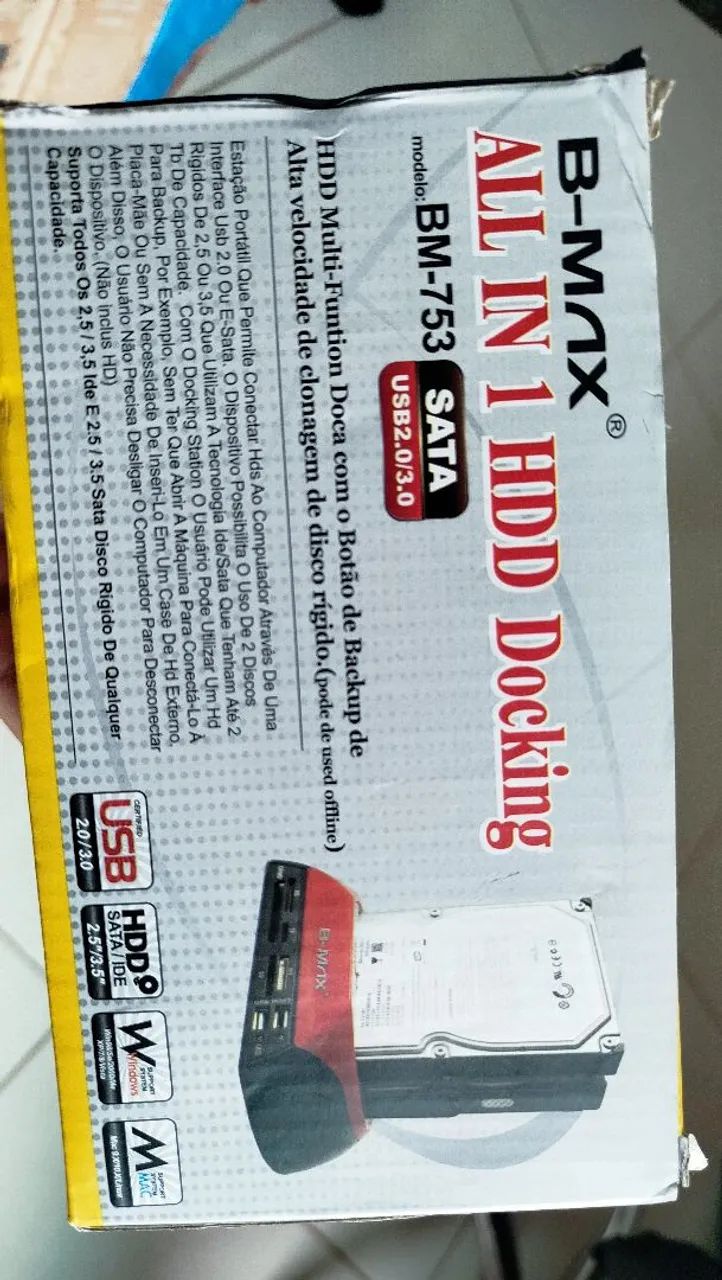 Leitor de HD USB SSD 2.5 e várias funções  - Foto 2