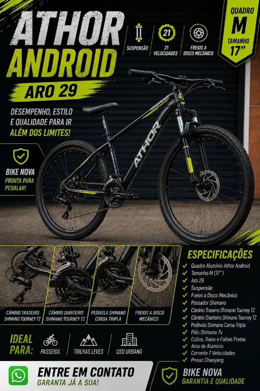 Bike Athor Android aro 29