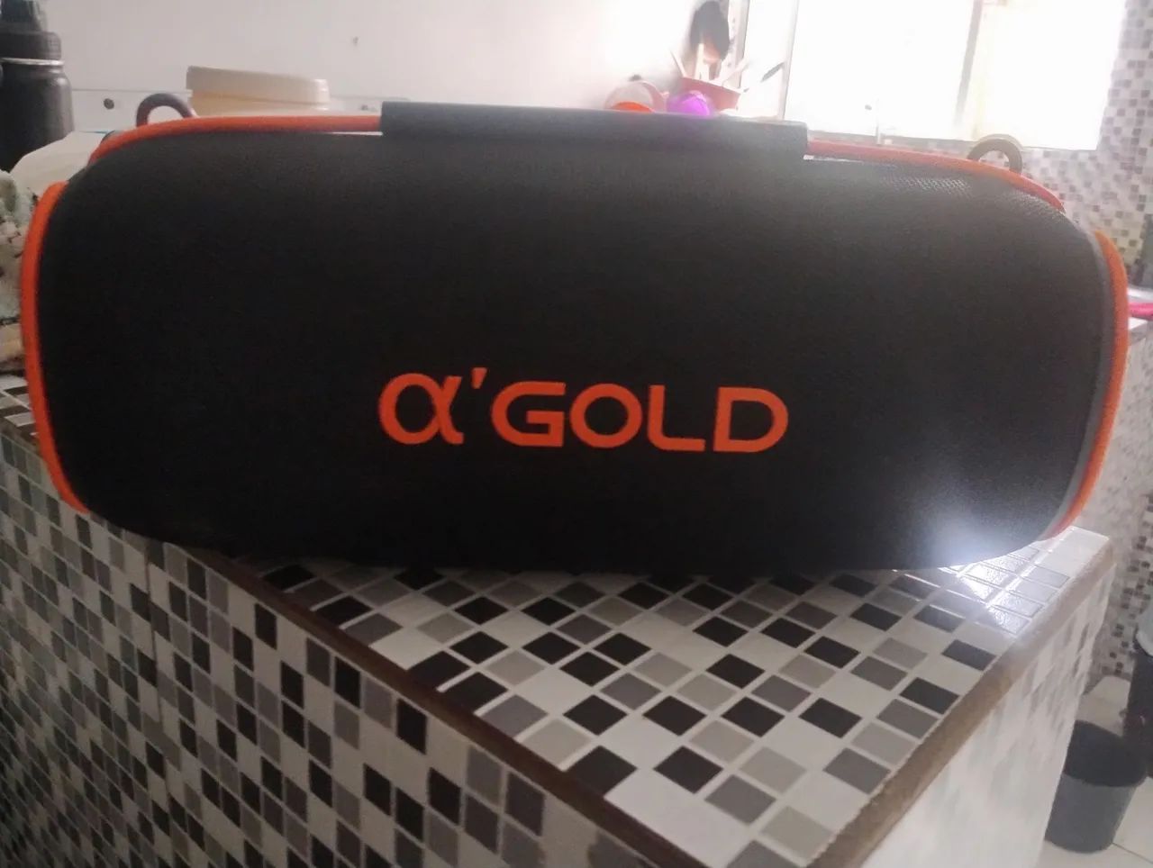 Caixa de som bombox GOLD - Foto 4