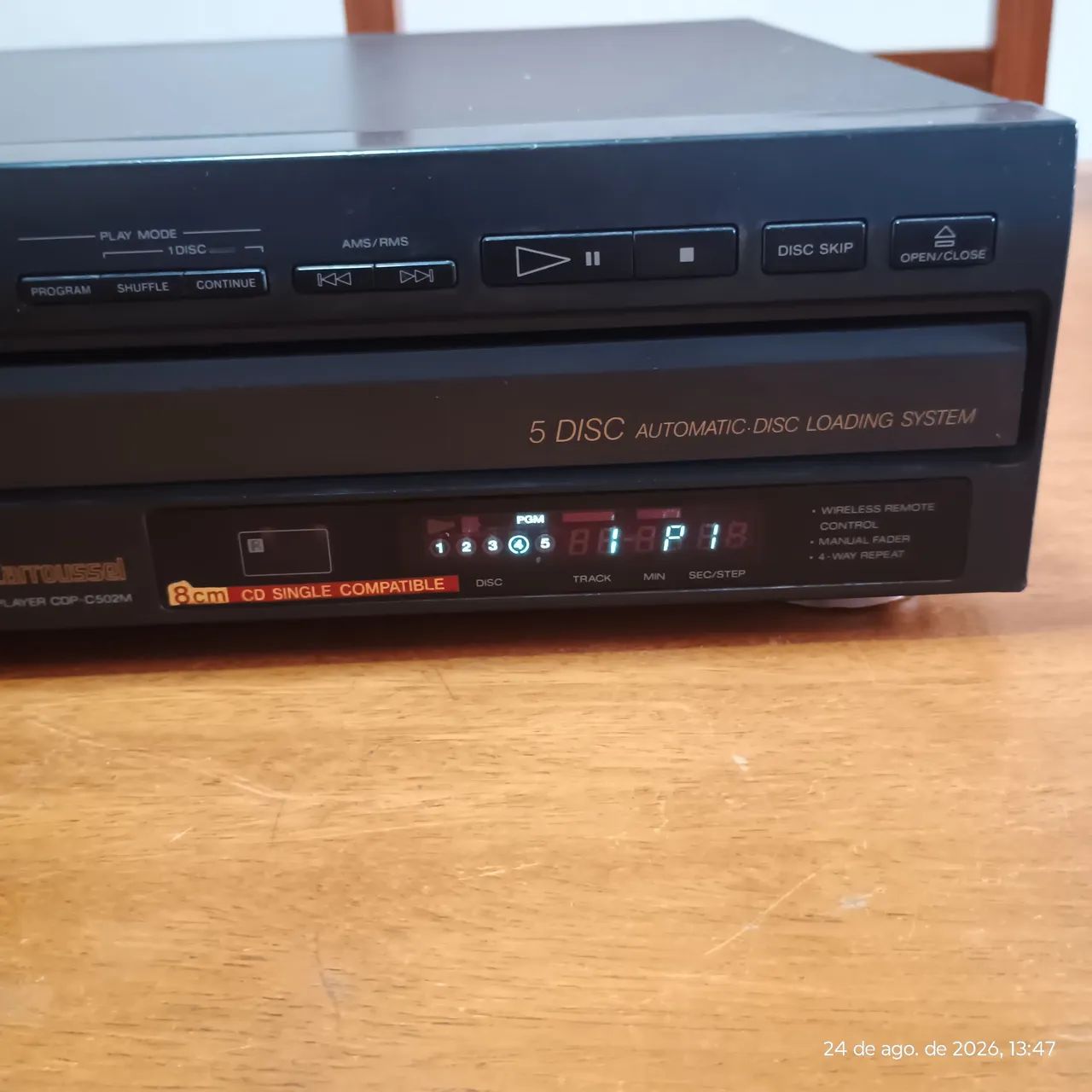 Compact Disc Player CDP-C502M Sony 