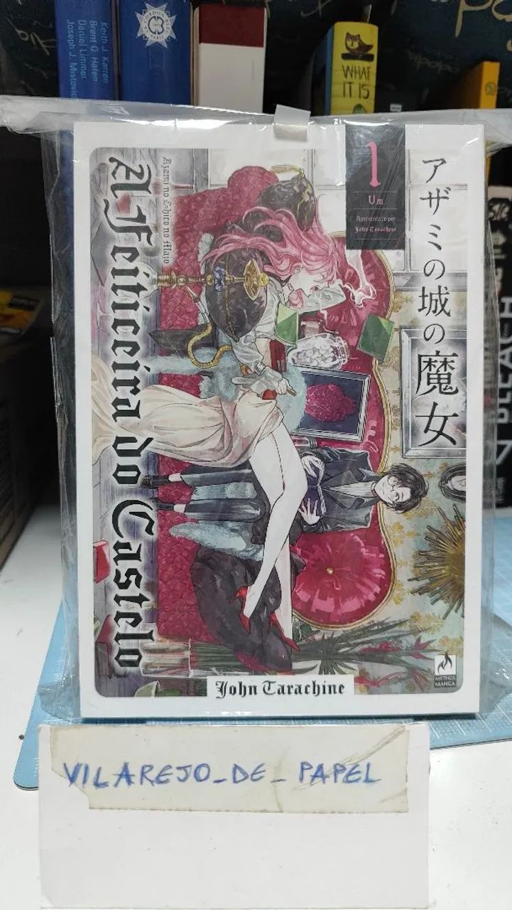 Mangá A feiticeira do castelo COMPLETO