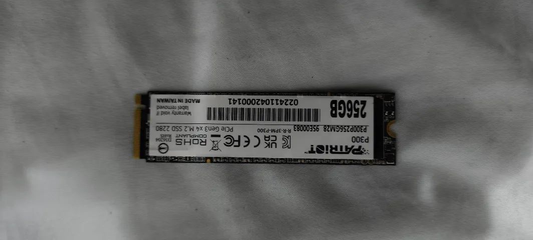 256 GB M.2 SSD