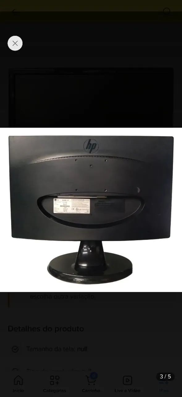 Monitor HP L185B - Foto 3