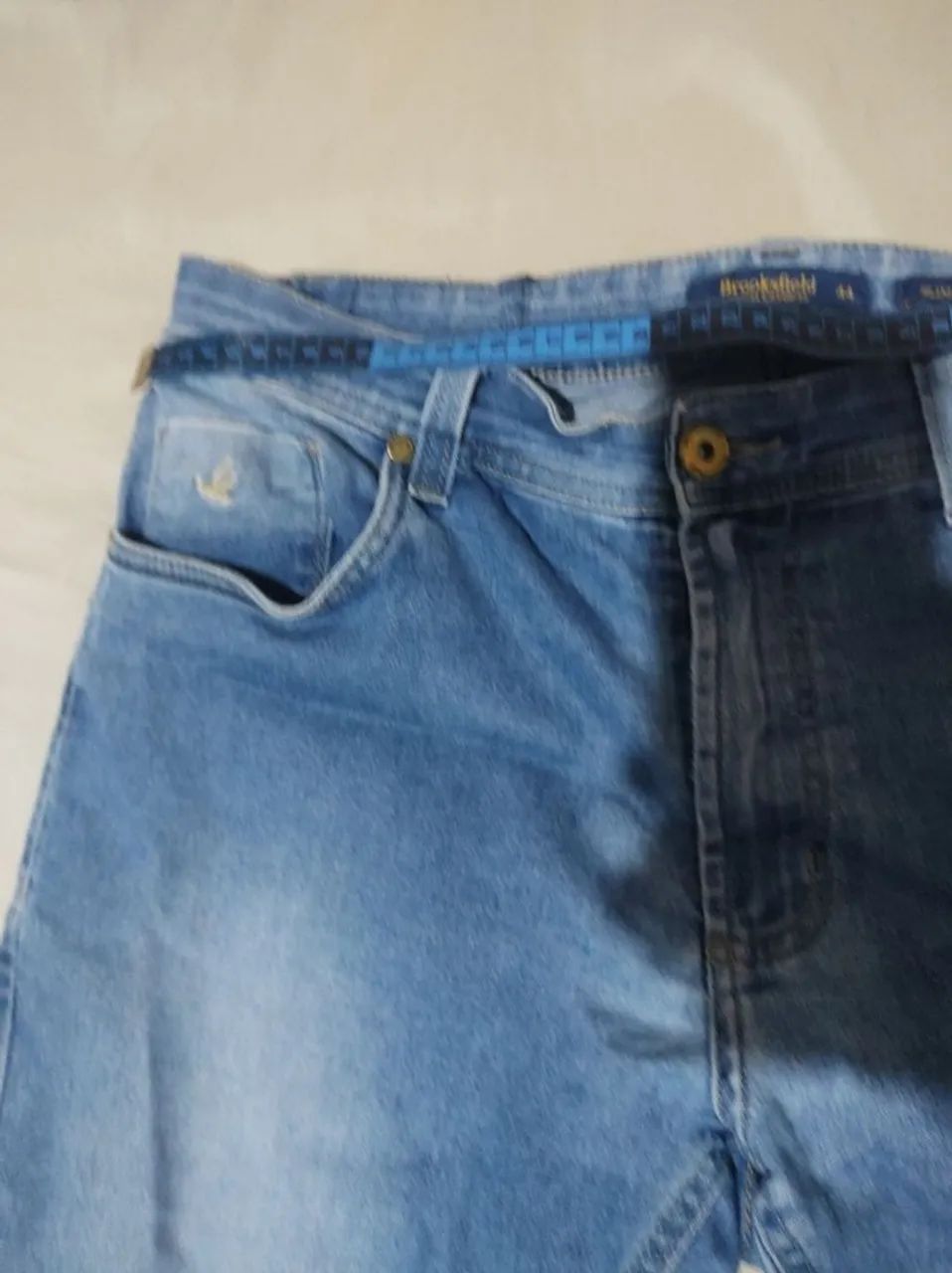 Calça Masculina Brooksfield 44 - Foto 2