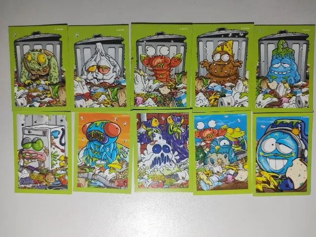 Figurinhas do Álbum Trash Pack - Foto 3