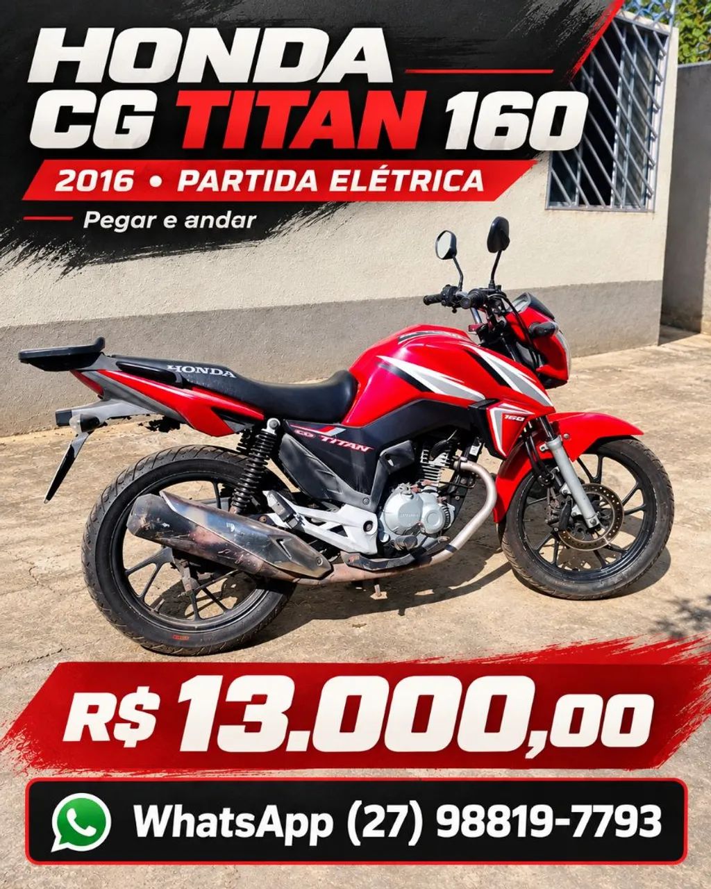 CG Titan 160 2016