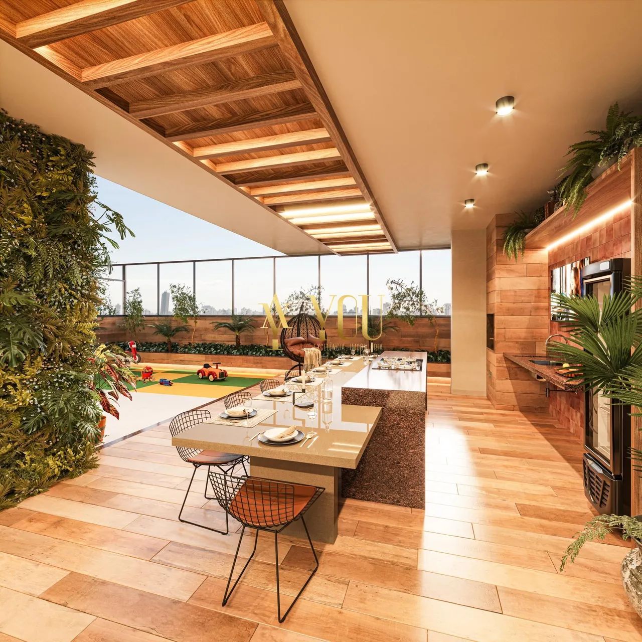 Apartamento mobiliado e decorado  Sofisticação, lazer no rooftop e vista panorâ - Foto 4