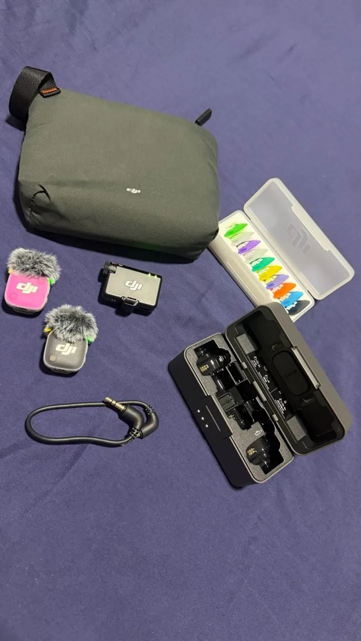 Microfone Lapela Dji Mic Mini 2 Combo - Foto 2
