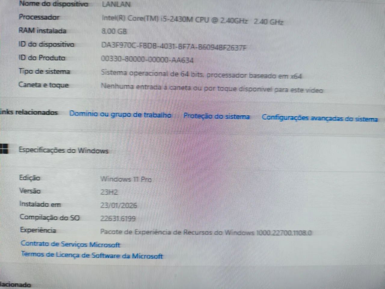 Notebook Dell Vostro usado  - Foto 4