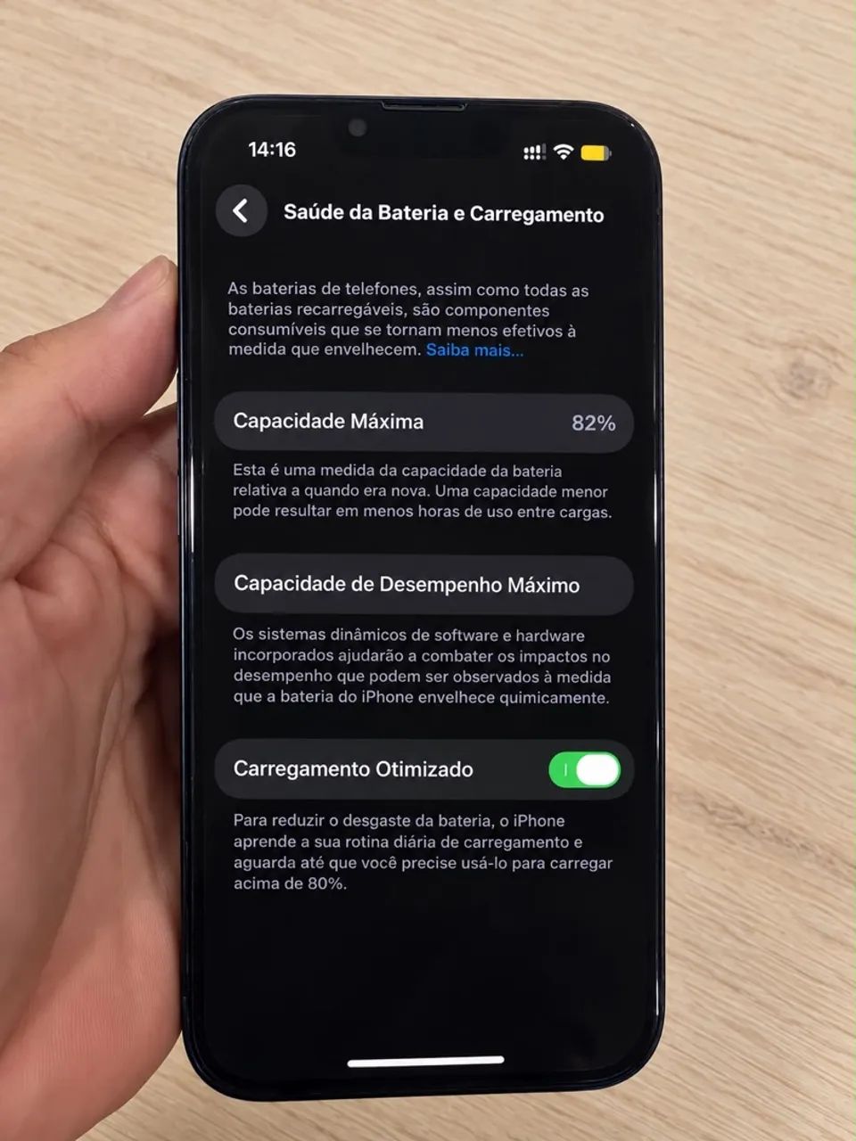 iPhone 14 - 256GB - 82% - Com caixa - Foto 4