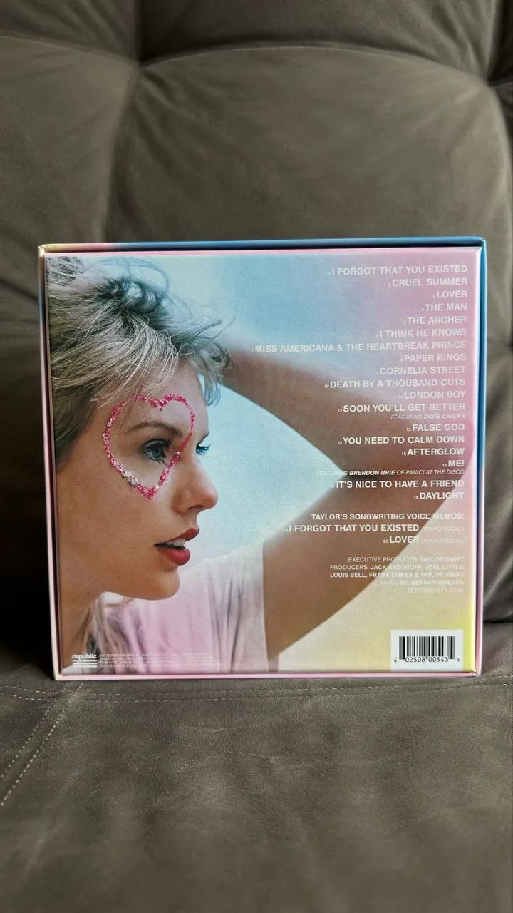 Box Set Taylor Swift Lover (Importado) - CDs, DVDs etc - Cristo