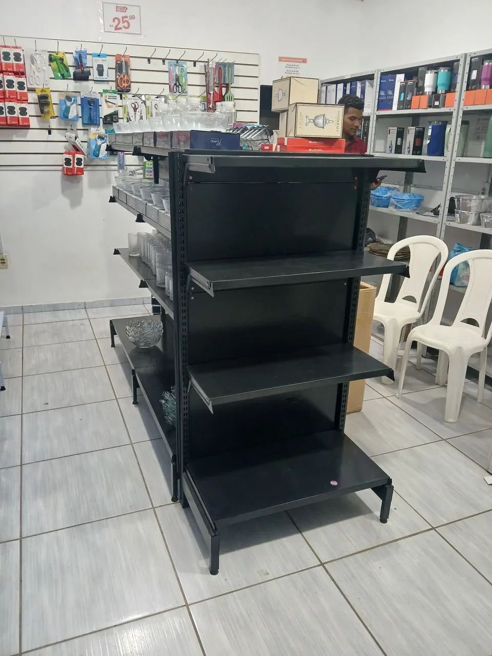 Prateleira Gondola de Centro Loja ou Comércio  - Foto 3