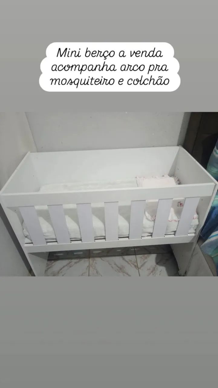 Mini berço  - Foto 2