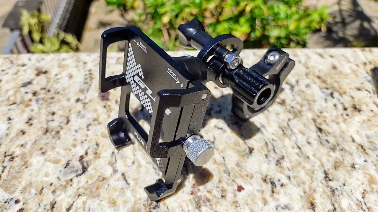 Suporte para celular Gub Plus 15 em alumínio resistente (novo) - Foto 4