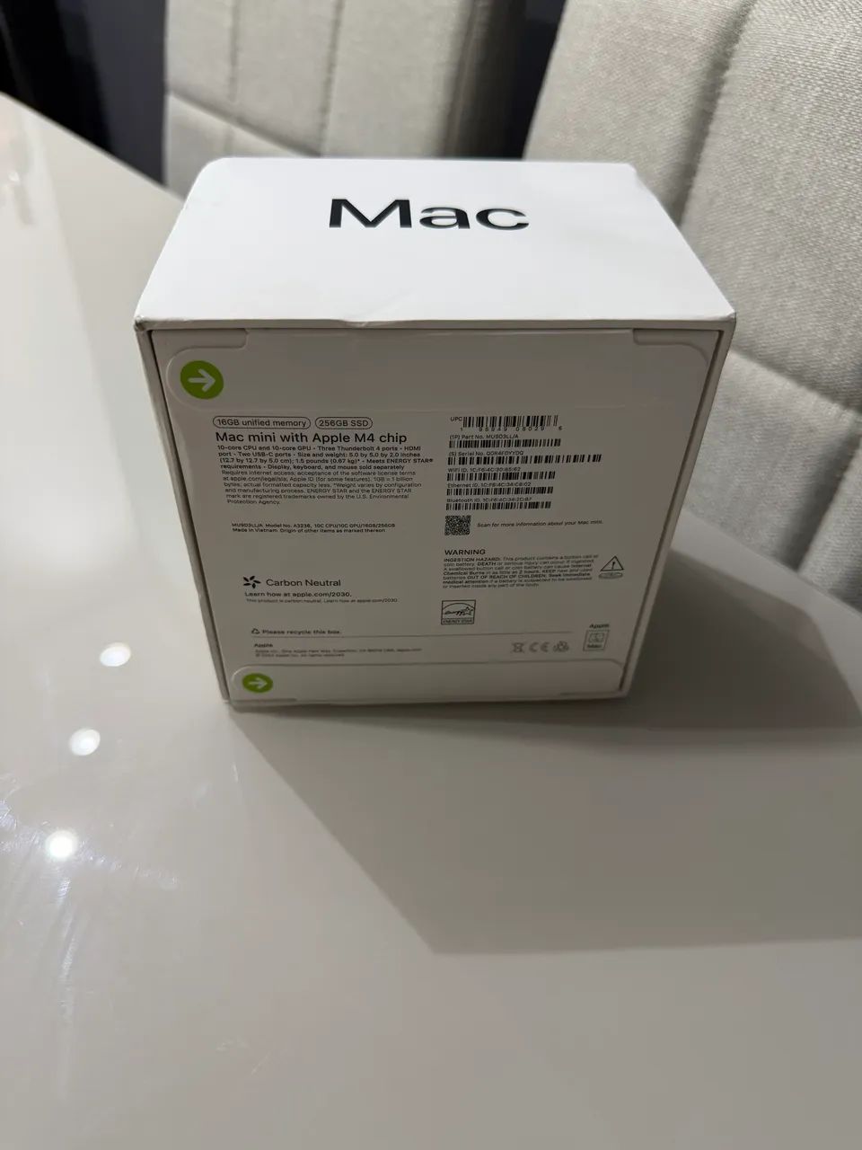 Mac Mini M4 16GB de RAM e 256GB de SSD. Produto lacrado, Garantia Apple.  - Foto 5