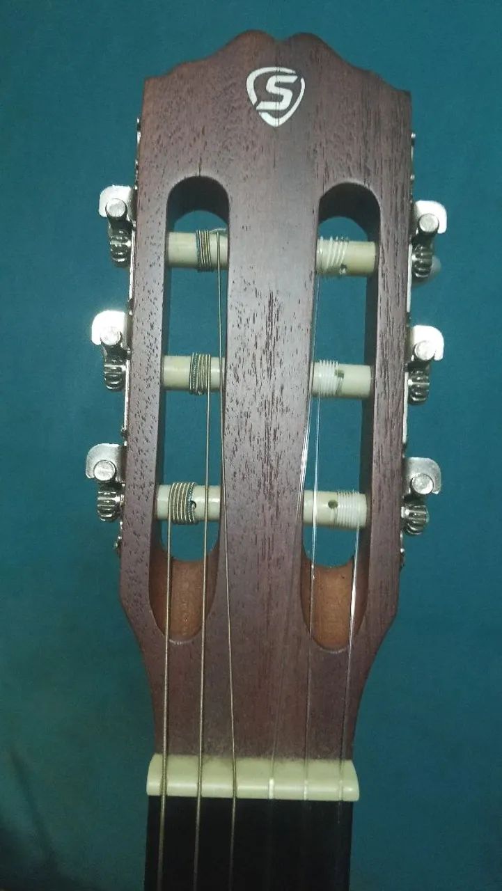 Violão elétrico nylon - Foto 5