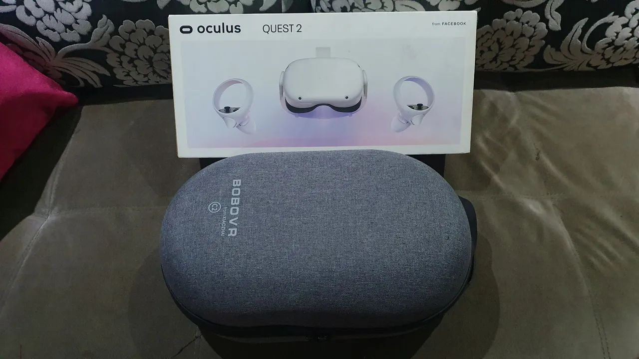 Combo kit VR meta quest 2 completo 128 + acessorios - Foto 2