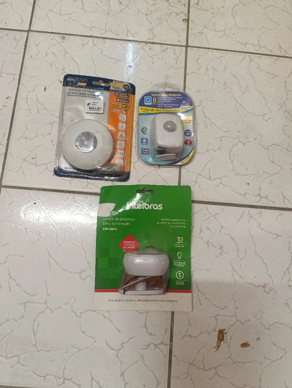 Sensor de presença.