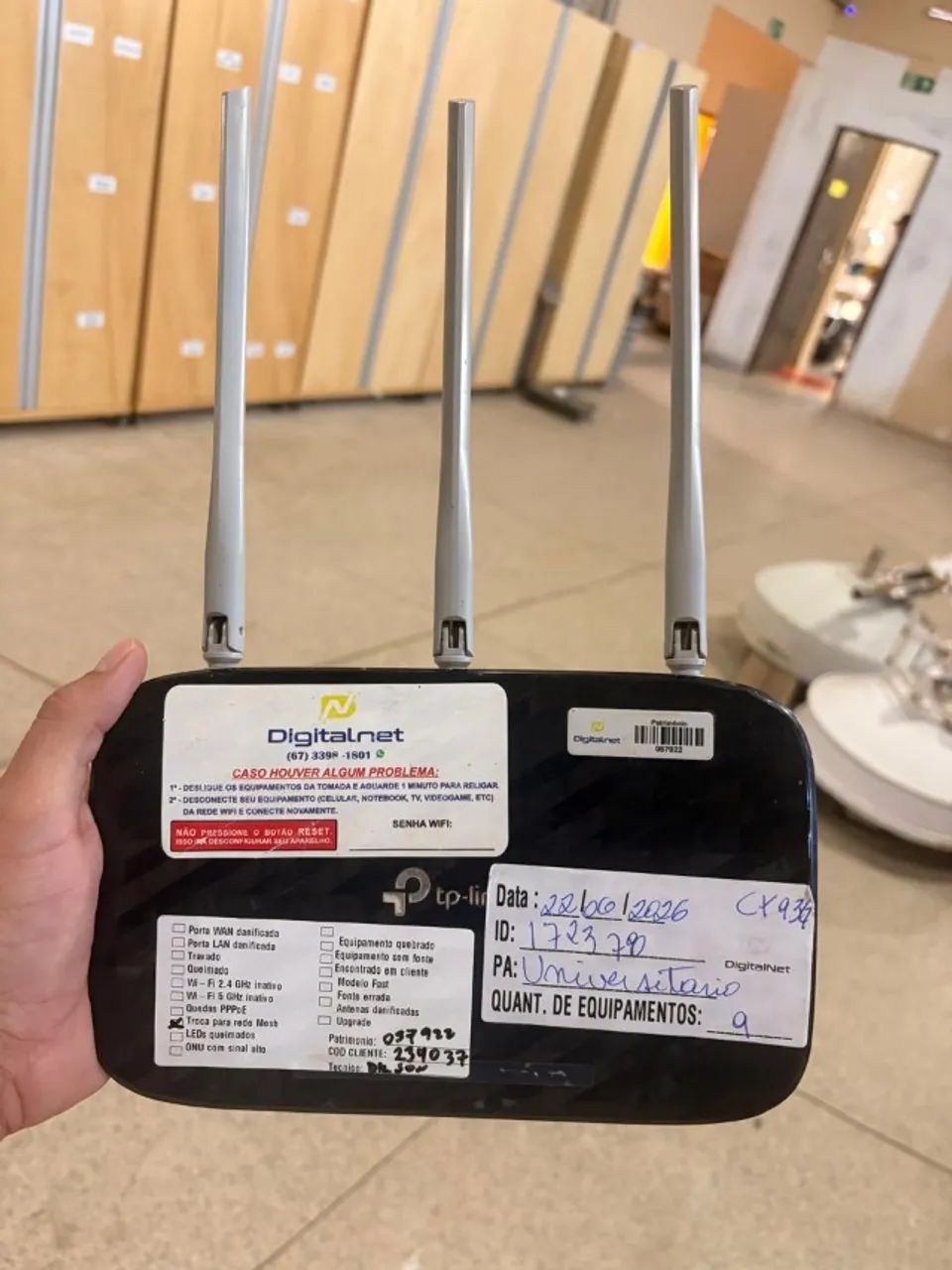 TP LINK C20 35 UND - CAT5 50 UND