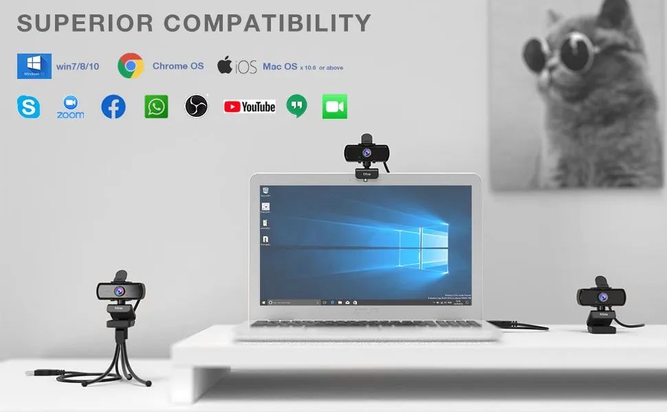 Webcam Fifine K-420 2k30FPS NOVA418416951611904005
