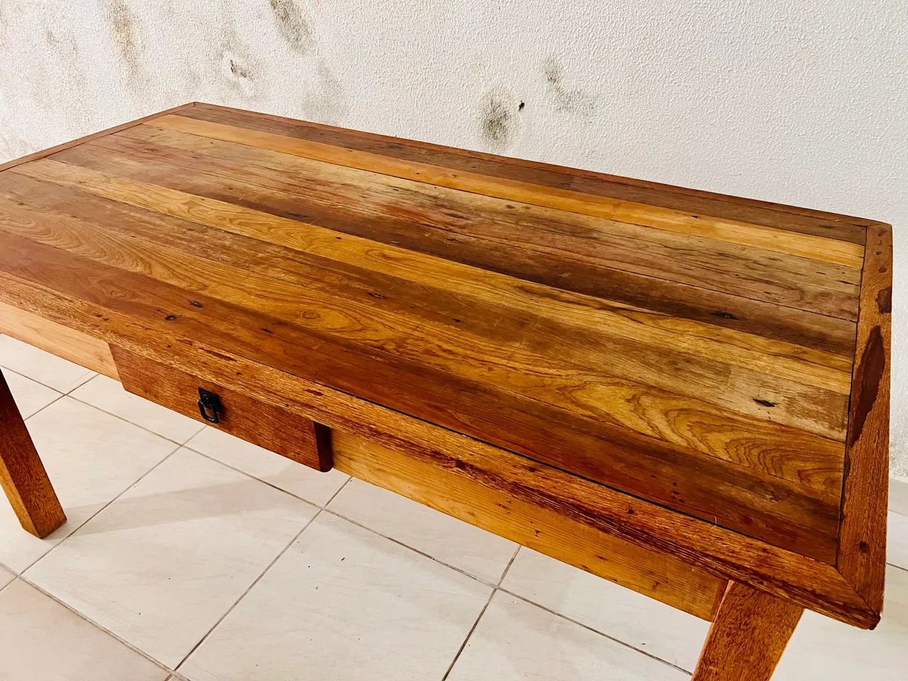 Mesa de Madeira Rústica 
