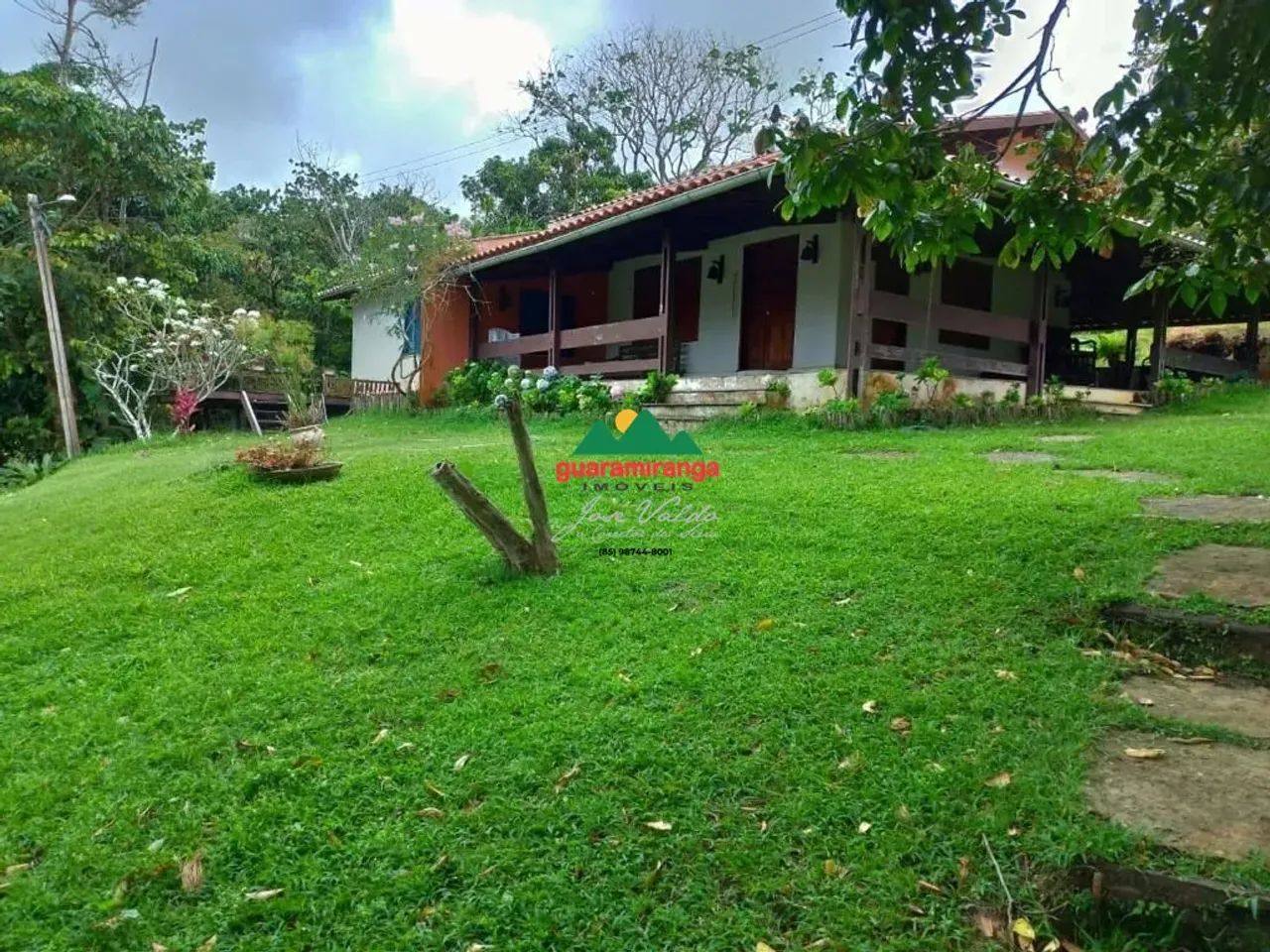 Sítio de 4 ha, casa principal com 05 suítes, baias de cavalos e lago perene em G - Foto 3
