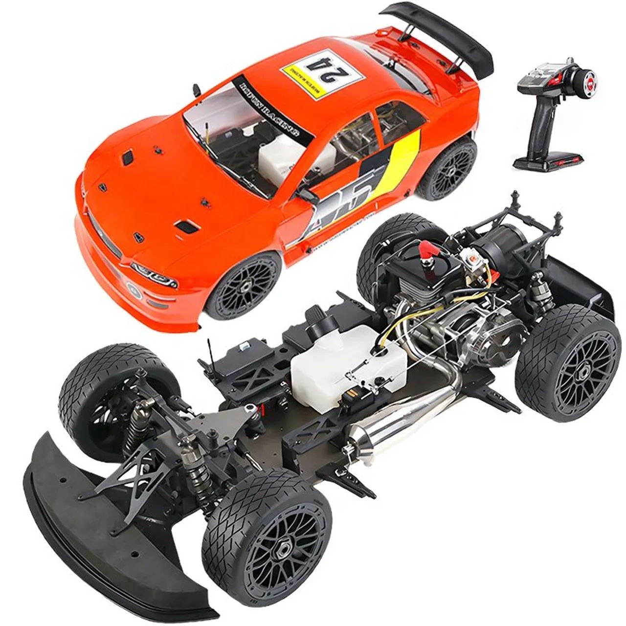 Automodelo Rofun A5 32cc Novo completo - Foto 3