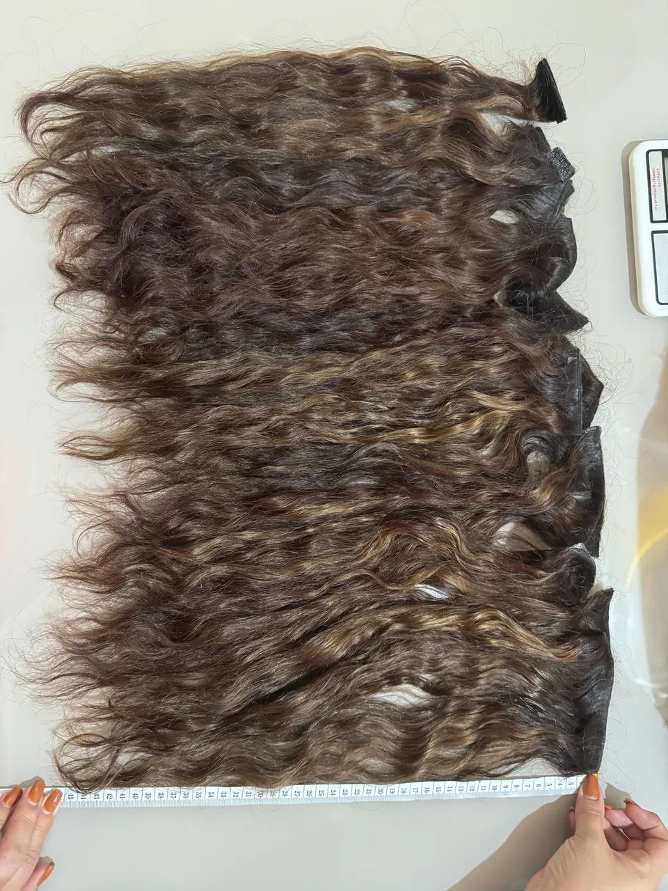 Cabelo 100% humano 216 gramas  - Foto 2
