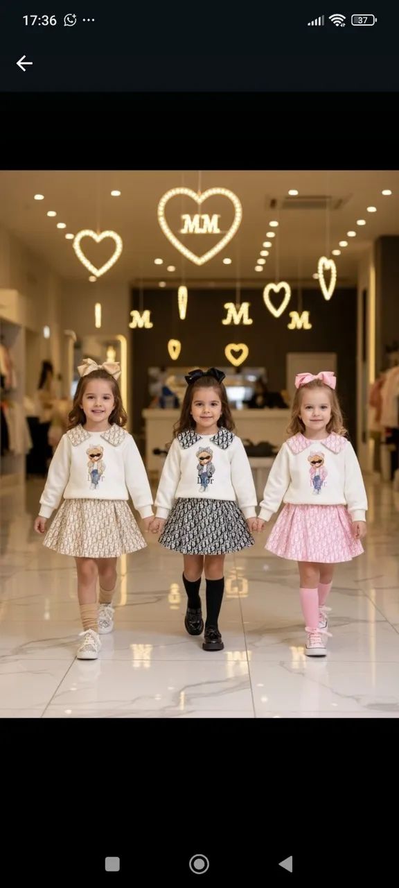 Roupa infantil 