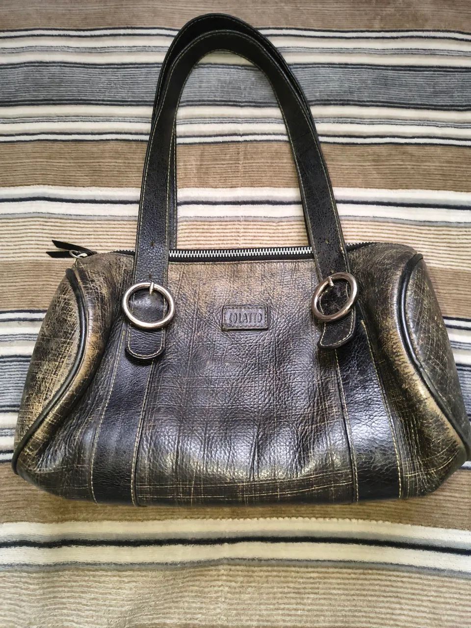 Bolsa Colatto couro legítimo  - Foto 3
