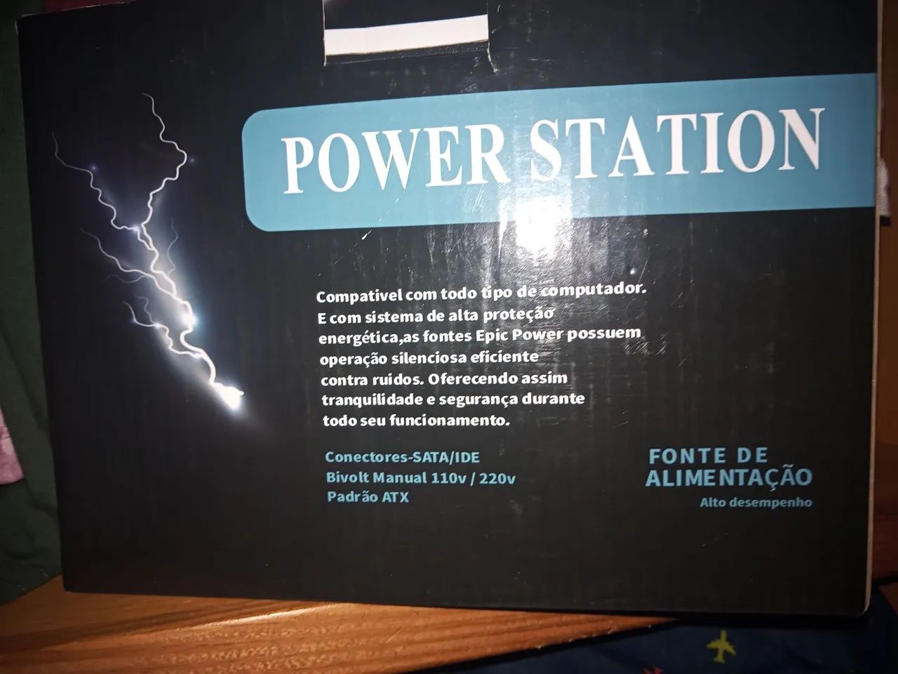 Fonte de computador power station - Foto 3