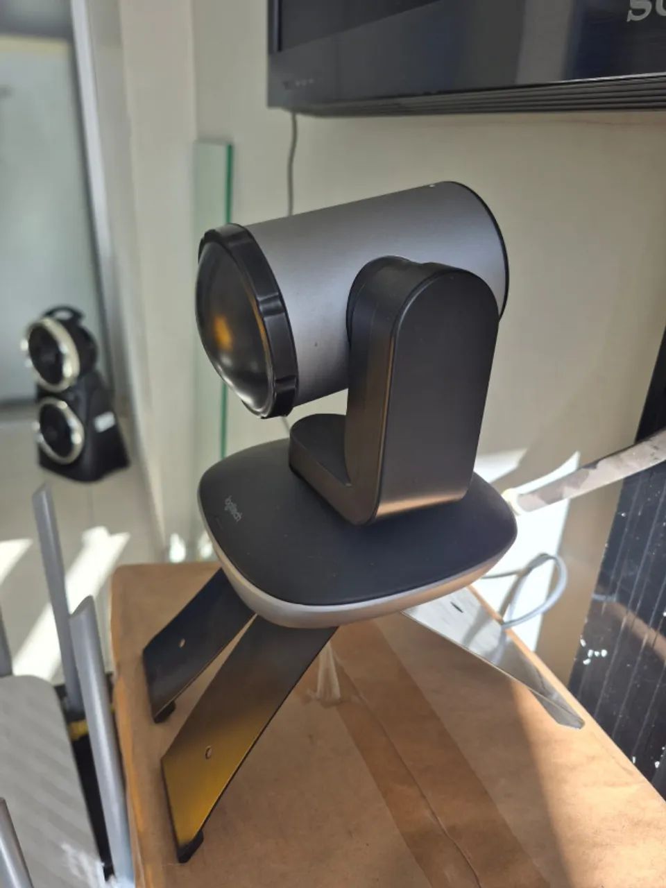 Câmera de conferência com 2 microfones e auto falante de mesa. - Foto 2