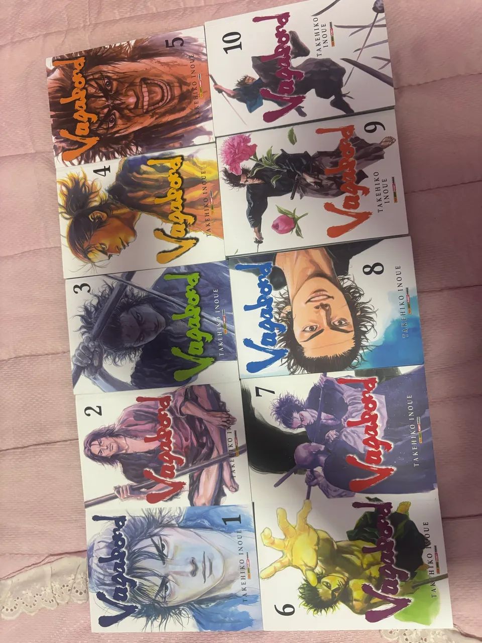 MANGÁ VAGABOND - VOL.1 a 10