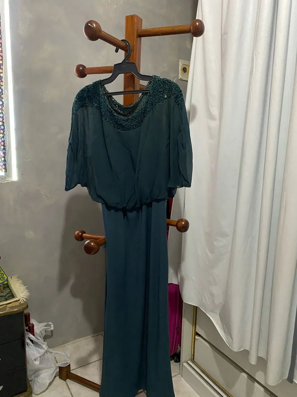 Vestido de festa verde  - Foto 4