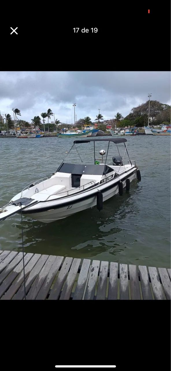 Lancha cobra 22 pés tornado. - Foto 5