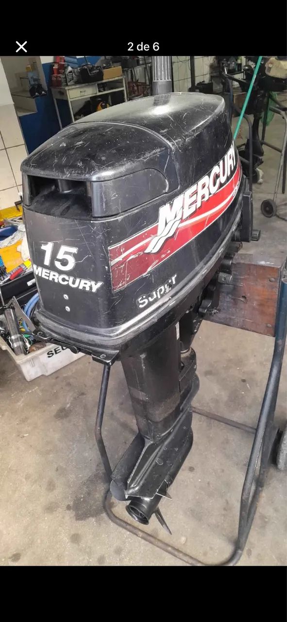 ? Motor Mercury 15 HP Super 2013 - Foto 5
