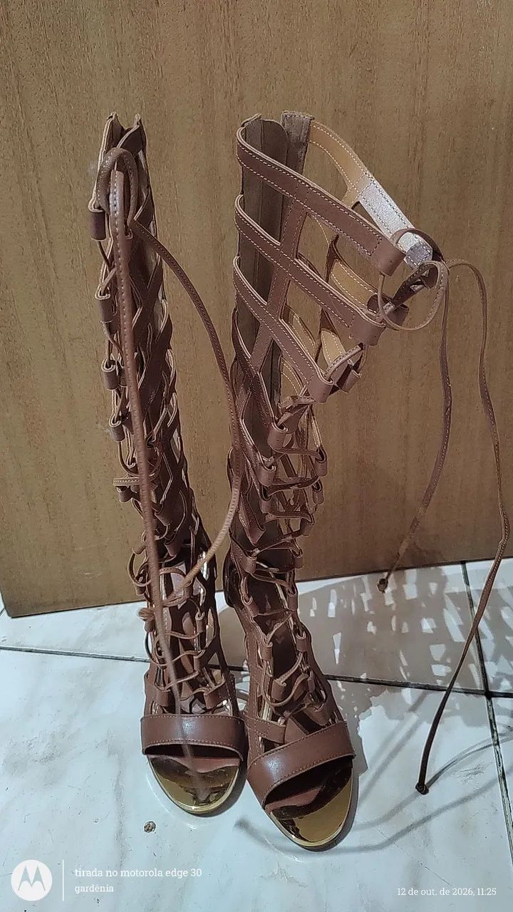 Sandália gladiadora  - Foto 4