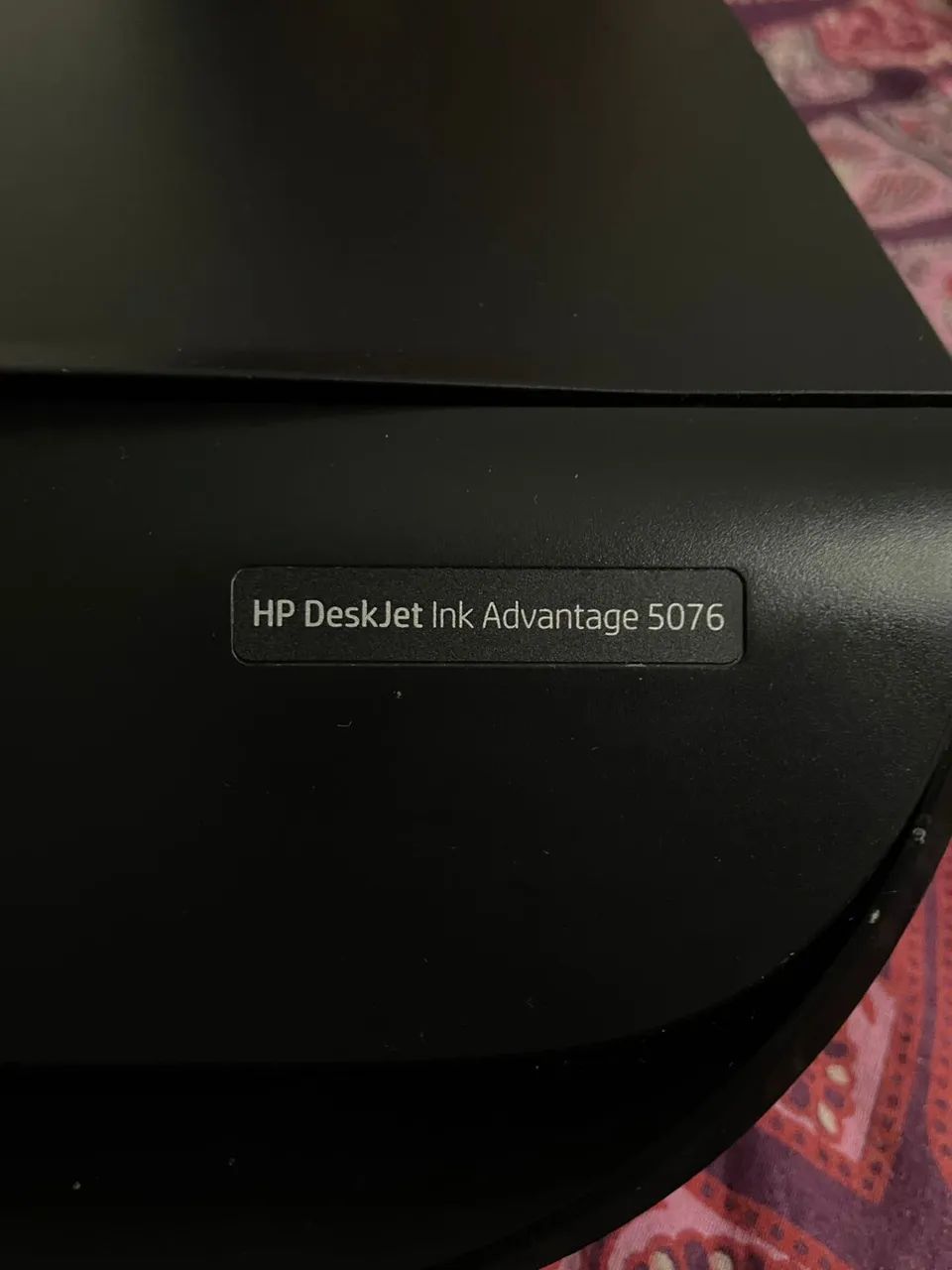 Impressora HP DeskJet Ink Advantage 5076 usada - Foto 3