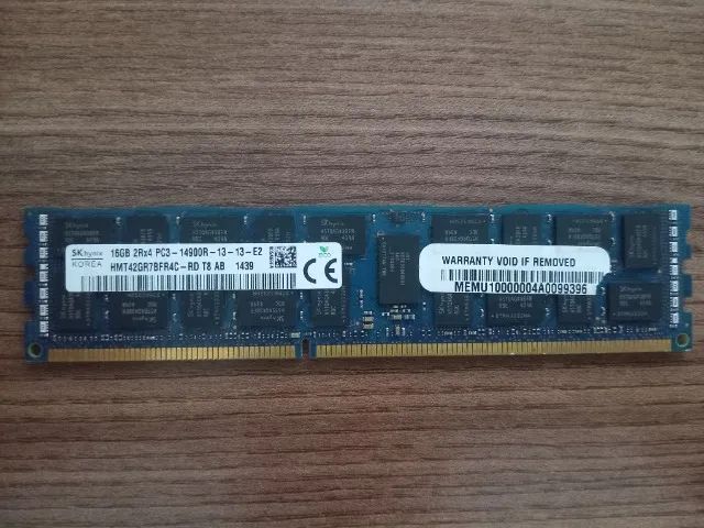 Memória RAM 16 GB DDR3 SK-hynix 1866 MHz 2Rx4 ECC RDIMM (1 unidade) - Foto 3