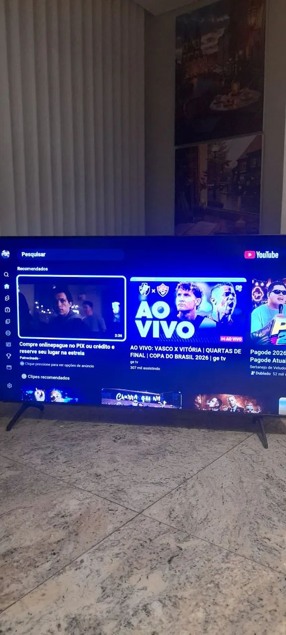 SMART TV SAMSUNG 50 POLEGADAS 4K - Foto 2