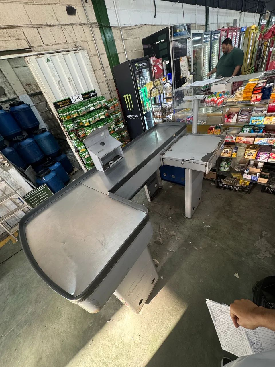 Checkout para caixa de supermercado 