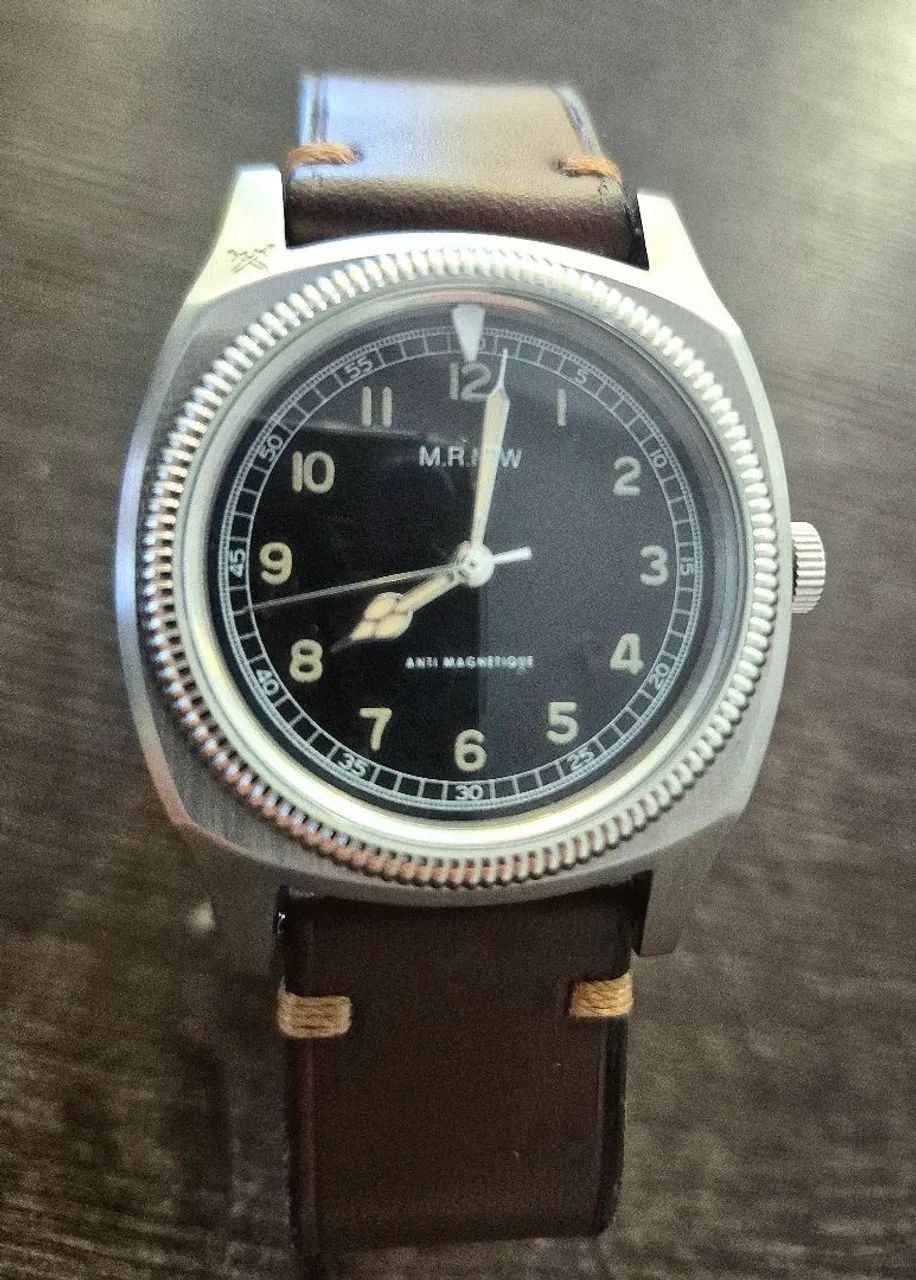 Relogio estilo piloto