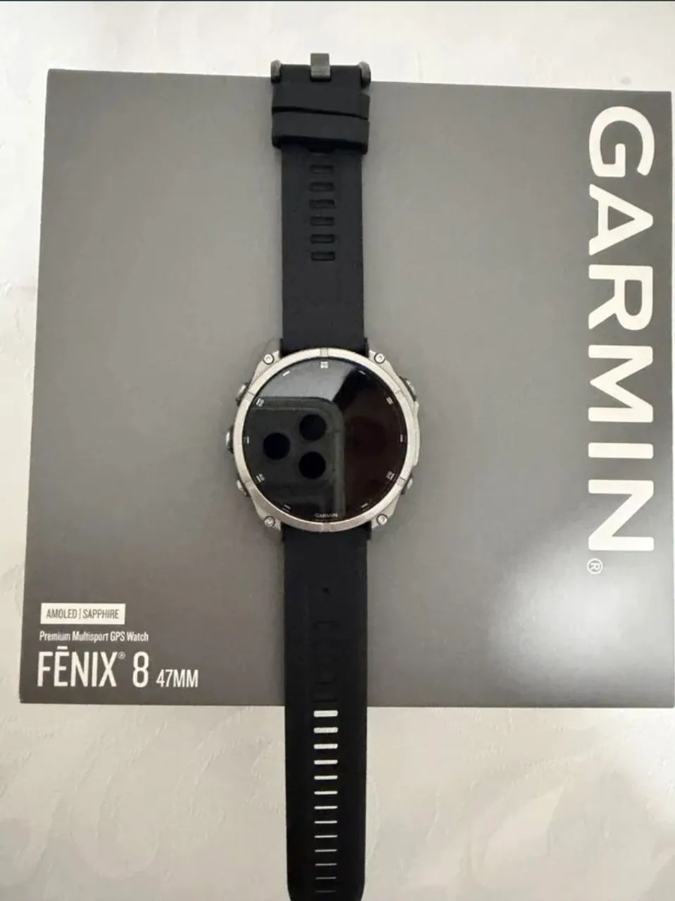 Garmin Fenix 8 Titanium Safira - Foto 3
