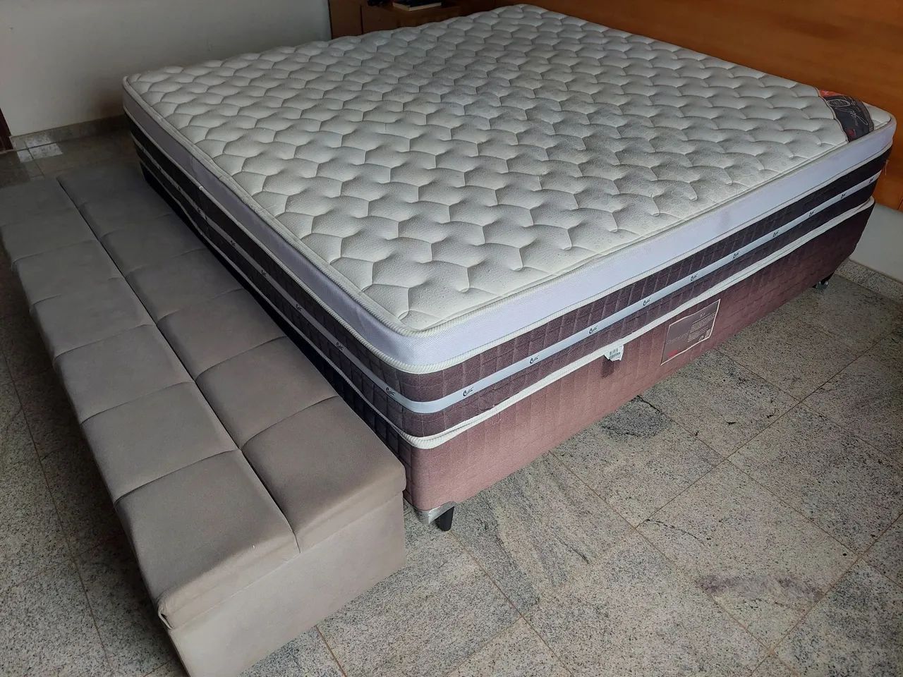 Cama box king Castor - Foto 4