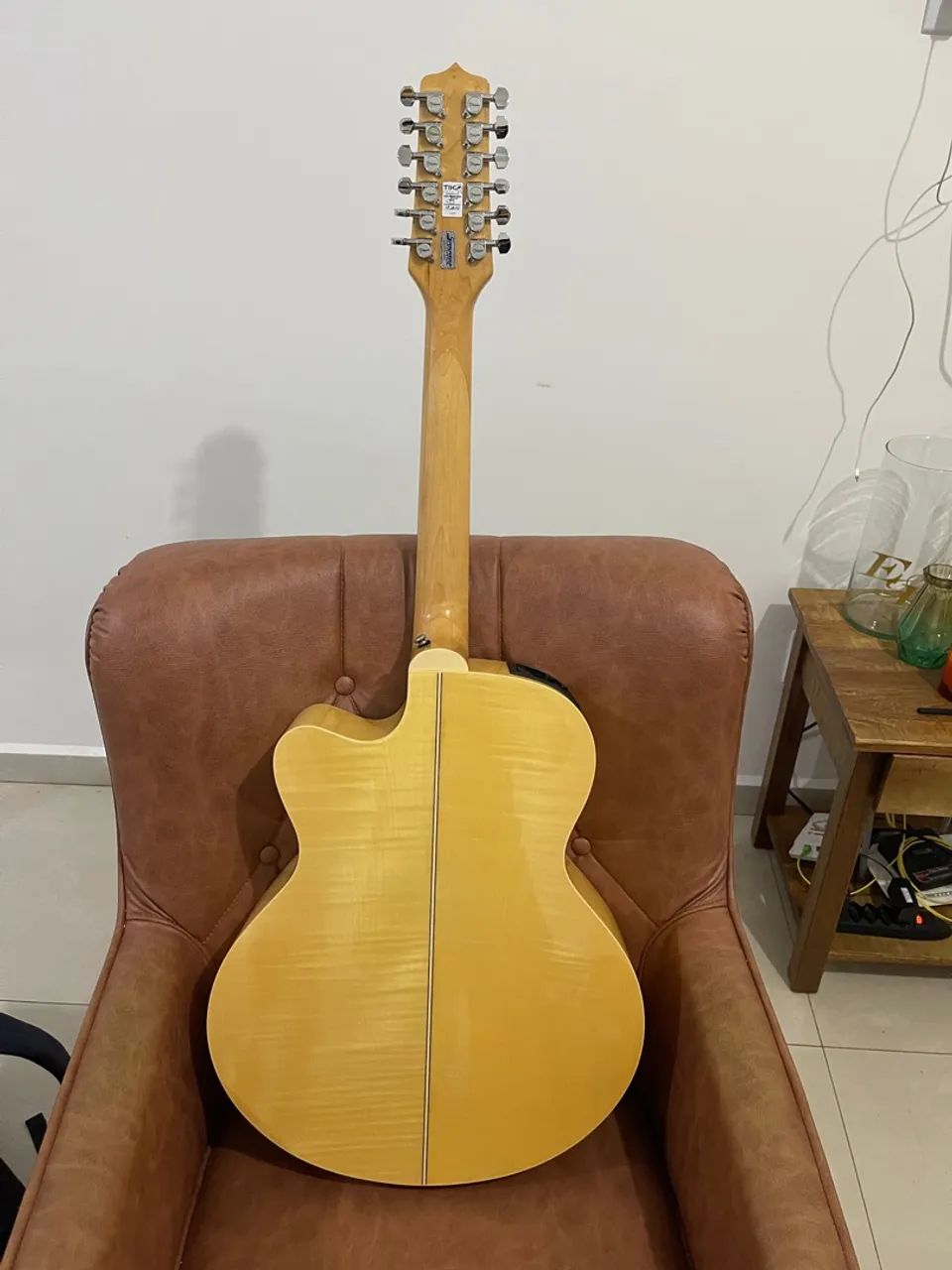 Violão takamine Eg523sc-12 com case  - Foto 5